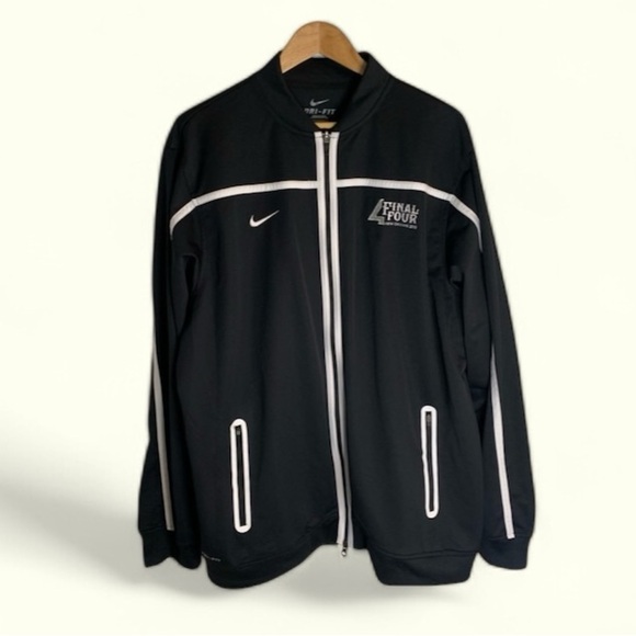 Nike DriFit Black Full Zip Jacket Final 4 New Orleans 2012 Size XL - Picture 1 of 7